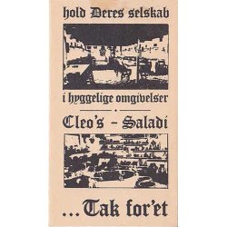 Hos Cleo og Gorm - Reklame