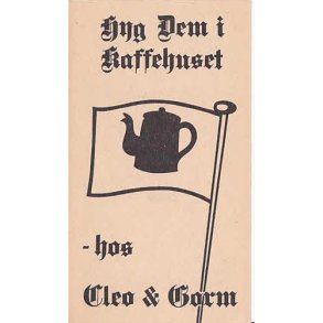 Hos Cleo og Gorm - Reklame