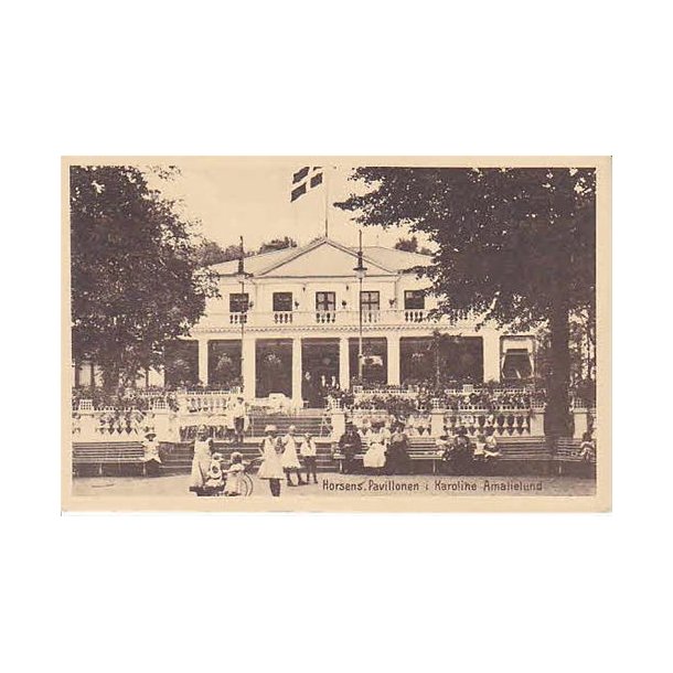 Horsens - Pavillonen i Karoline-Amalielund.St.35524
