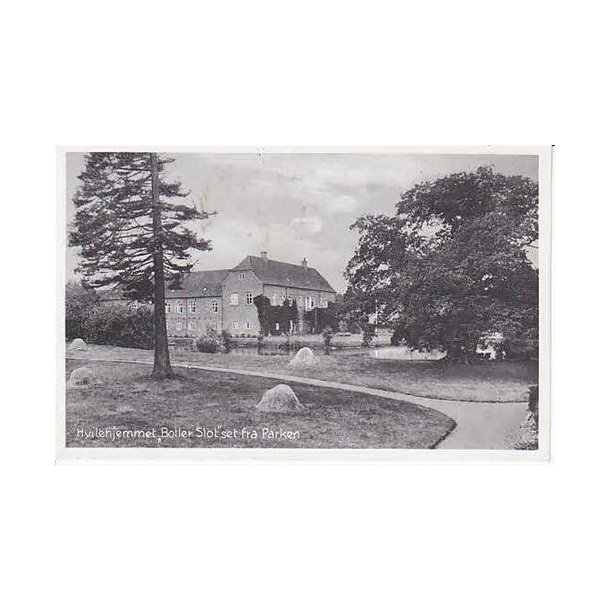 Hvilehjemmet Boller Slot set fra Parken - H.74060