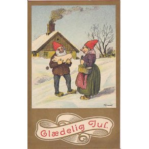 F.Kravl - Glædelig Jul -.St.Eneberettiget
