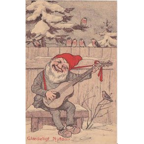 F.Kravl - Glædelig Jul -.St.Eneberettiget