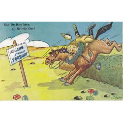 R.M&oslash;ller - Kan Du ikke l&aelig;se,dit fjollede Dyr. JKM.