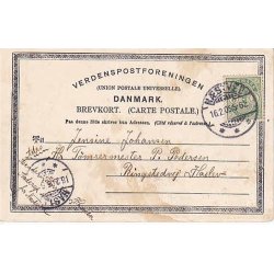 Nstved - Jernbanegade med St.Mortens Kirke