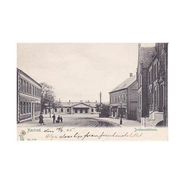 Nstved - Jernbanestationen - P.Alstrup 1519
