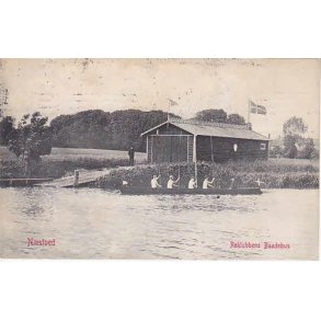 Næstved - Roklubbens Baadehus. W 2107