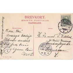 N&aelig;stved - Axeltorvet med Dragonerne - WKF 254