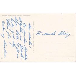 N&aelig;stved - K&oslash;bmagergade med St.Peders Kirke