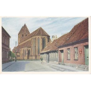 Næstved - Købmagergade med St.Peders Kirke