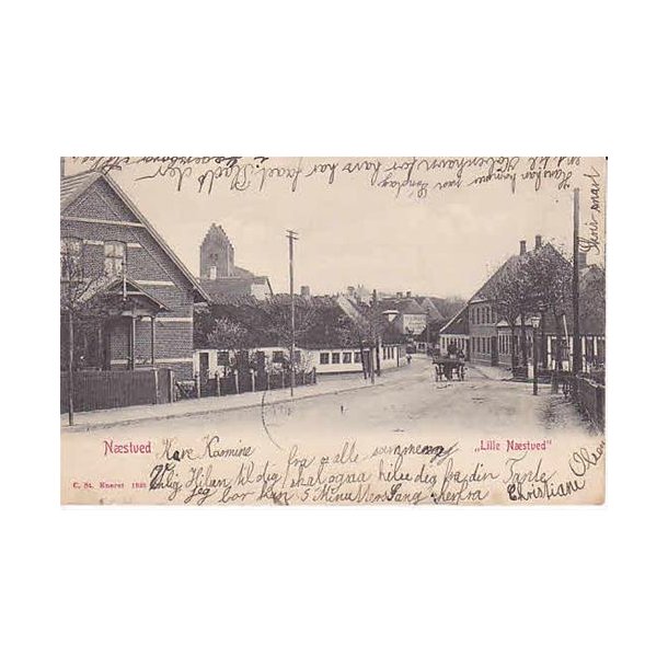 N&aelig;stved - Lille N&aelig;stved. St.1825