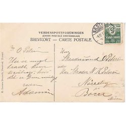 N&aelig;stved - Riddergade med Apostelgaarden.