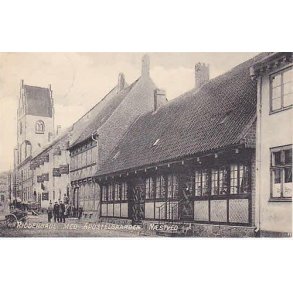 Næstved - Riddergade med Apostelgaarden.