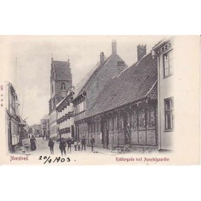 Næstved - Riddergade med Apostelgaarden.WKF 602