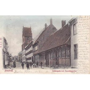 Næstved - Riddergade med Apostelgaarden.WKF 602