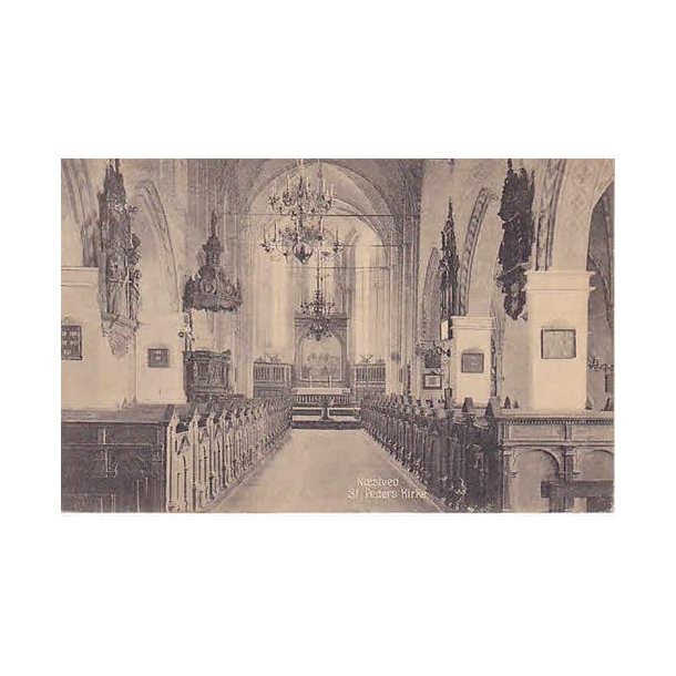 N&aelig;stved - St.Peders Kirke -E.L. 8251