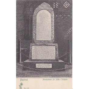 Næstved - Mindestenen for Faldne Soldater. P.A.
