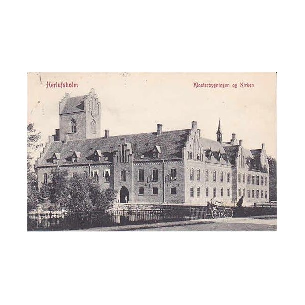 Herlufsholm - Klosterbygningen og Kirken- WKF 282