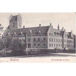 Herlufsholm - Klosterbygningen og Kirken- WKF 282