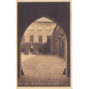 Nstved - Gaardinterir, Herlufsholm. St.24313