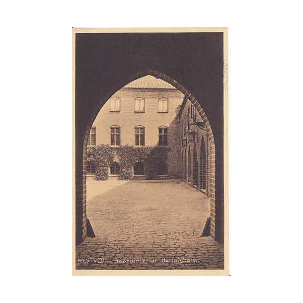 Nstved - Gaardinterir, Herlufsholm. St.24313