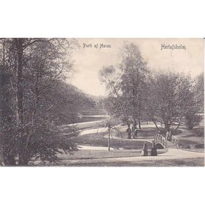 Herlufsholm. Parti fra Haven - P.A. 1511
