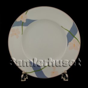 Blå Orkide Kagetallerken 16 cm.