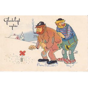 Storm Petersen - Glædeligt Nytår - St. 1089