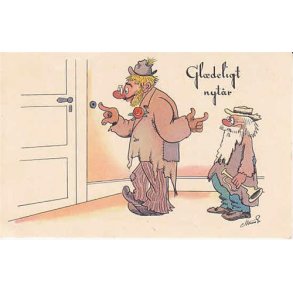 Storm Petersen - Glædeligt Nytår - St. 1089