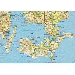 Kort over N&aelig;stved - Tj. geo 2