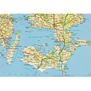 Kort over Næstved - Tj. geo 2