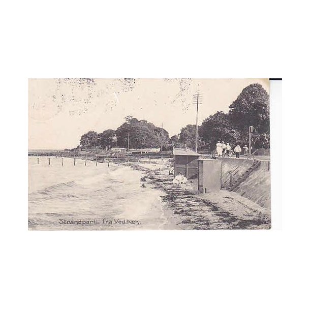 Strandparti fra Vedb&aelig;k. St. 17648