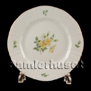 Klitrose Tallerken Flad 19 cm.