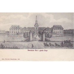 H&oslash;rsholm Slot i gamle dage. A.V. 2028