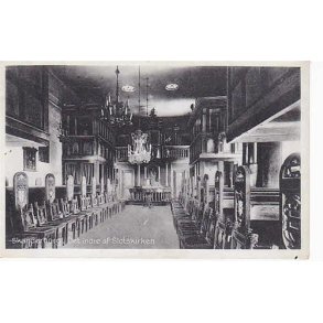 Skanderborg - Det indre af Slotskirken - J.F.B.