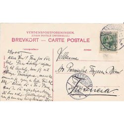 Skanderborg - Udsigt fra Slotskirken -St.3902