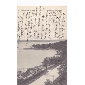 Skanderborg - Udsigt fra Slotskirken -St.3902