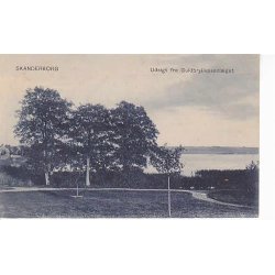 Udsigt fra Guldbryllupsanl&aelig;get - Skanderborg .