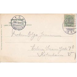 Skanderborg - S&oslash;lund set fra Dagmarbroen. P.A.