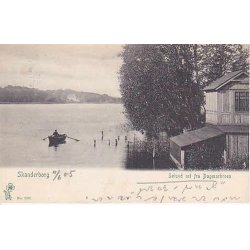 Skanderborg - S&oslash;lund set fra Dagmarbroen. P.A.