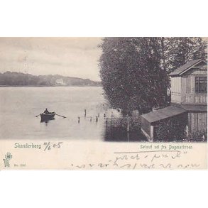 Skanderborg - Sølund set fra Dagmarbroen. P.A.