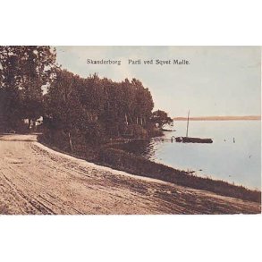 Skanderborg - Parti ved Skvæt Mølle -J.F.B.u/n