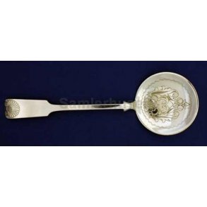 Musling Kagespade Rund , 20 cm.