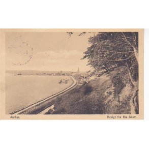 Aarhus - Udsigt fra Risskov - J.J. 5258