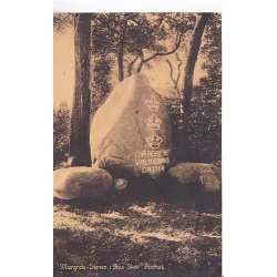 Margrete- Stenen i Riis Skov - Aarhus -A.K. u/n