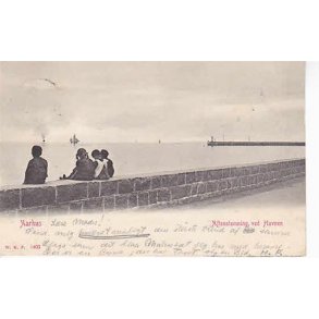 Aarhus - Aftenstemning ved Havnen - WKF 1403