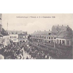 Indkvartering i Thisted,d.2 -4 September 1908.