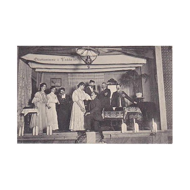 Dilettanterne i Vedde 1909 - F.H. u/n