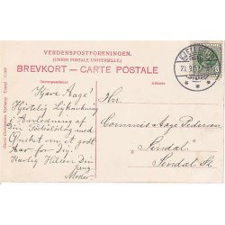 Kjellerup -Udsigt fra Hulvejen - D.C. 11035