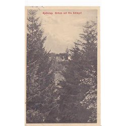 Kjellerup - Kirken set fra Anl&aelig;get - D.C. 42801