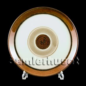 Disko Tallerken Flad 20 cm.